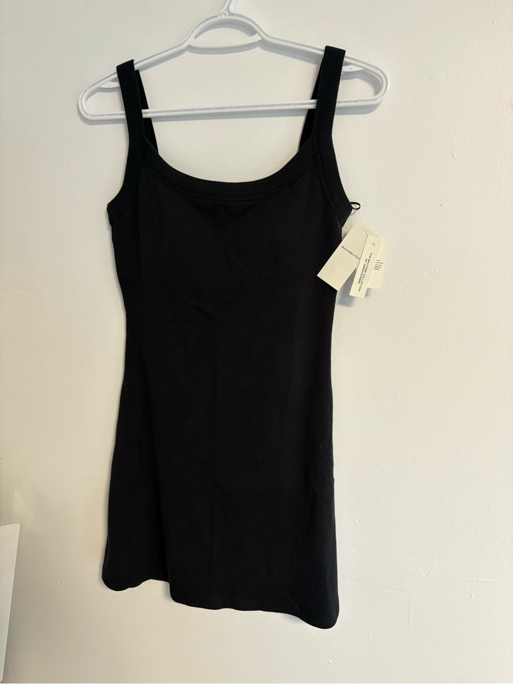 Abercrombie & Fitch Black Tank Mini Dress
